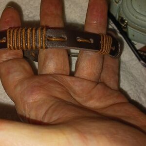 Handmade Leather Unisex Bracelet